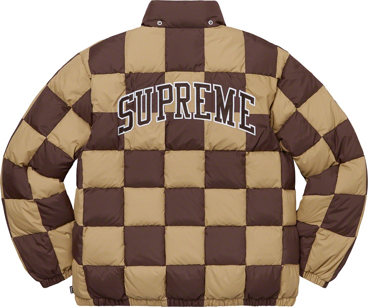Checkerboard Puffy Jacket view 20